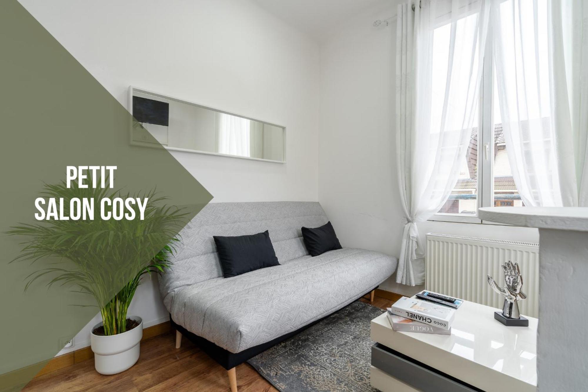 Cocon Douillet, Proche Gare, Wifi Apartamento Drancy Exterior foto