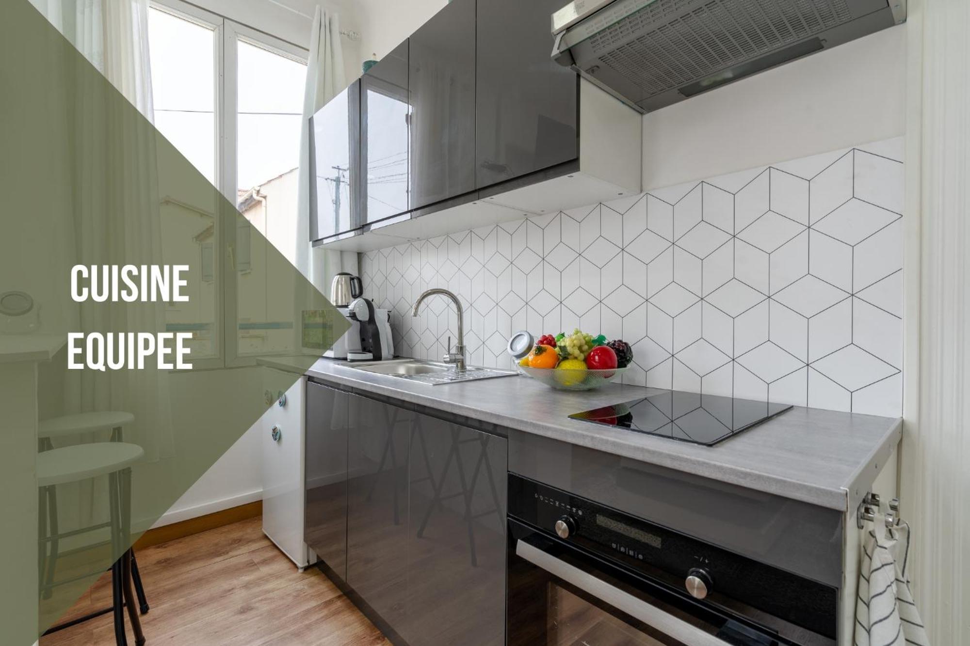 Cocon Douillet, Proche Gare, Wifi Apartamento Drancy Exterior foto